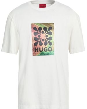 HUGO T-Shirt Cotton - White