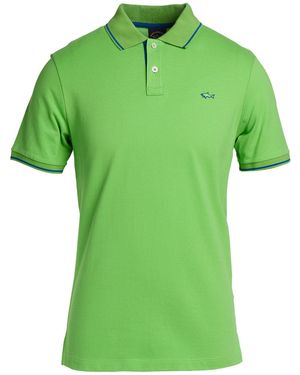 Paul & Shark Polo Shirt Cotton - Green