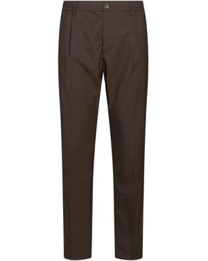 Cruna Dark Pants Wool, Polyester, Elastane - Gray