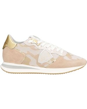 Philippe Model Trainers Leather, Textile Fibres - Natural