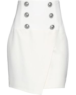 Balmain Mini Skirt - White