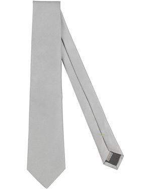 Canali Light Ties & Bow Ties Silk - Gray
