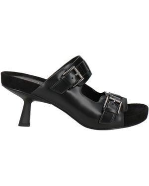 Ash Sandals Leather - Black