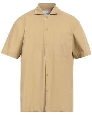 Amaranto Camel Shirt Cotton - Natural