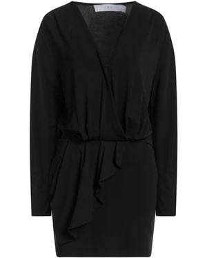 IRO Mini Dress Viscose, Elastane - Black