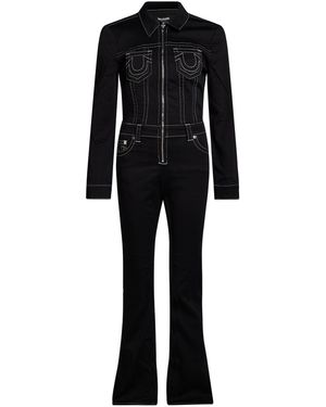 TRUE RELIGION Mono Enterizo - Negro