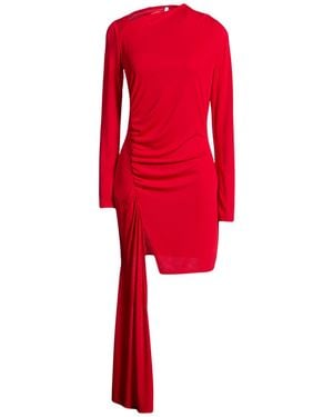 Imperial Mini Dress Polyester, Elastane - Red