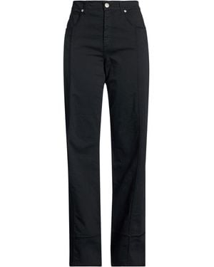 Angelo Marani Pants Cotton, Elastane - Blue