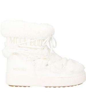 Moon Boot Botines De Caña Alta - Blanco