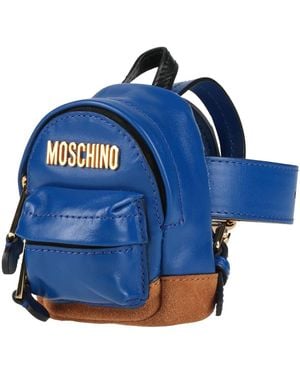 Moschino Couture -- Bright Belt Bag Leather - Blue