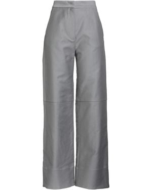 Malloni Pants Cotton - Gray