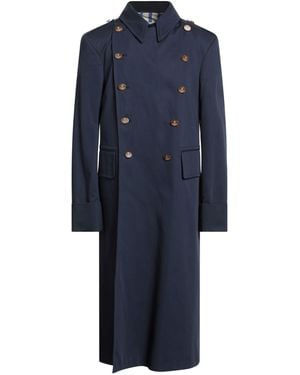 Vivienne Westwood Overcoat & Trench Coat Cotton - Blue