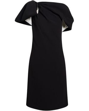 Max Mara Midi Dress Triacetate, Polyester, Silk - Black