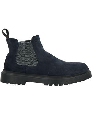 ROGAL'S Ankle Boots Calfskin - Blue