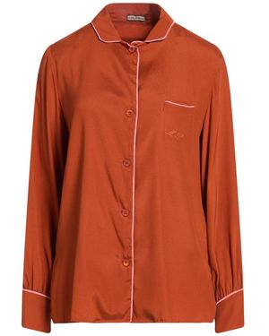 Maliparmi Shirt Silk, Elastane - Orange