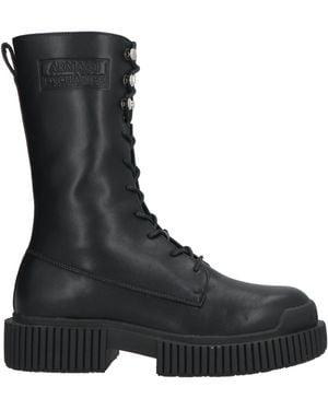 ARMANI EXCHANGE Ankle Boots - Black