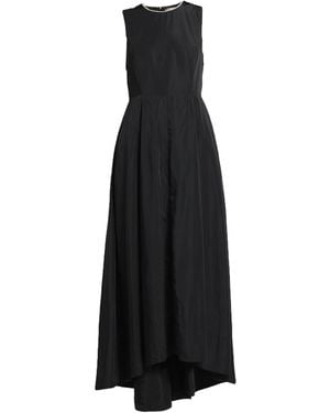 Peserico Maxi Dress Polyester - Black