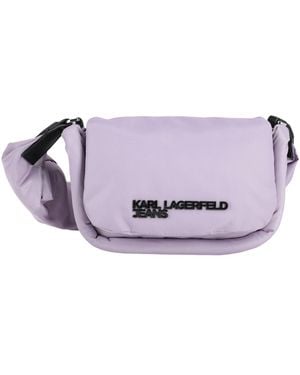 Karl Lagerfeld Cross-body Bag - Purple
