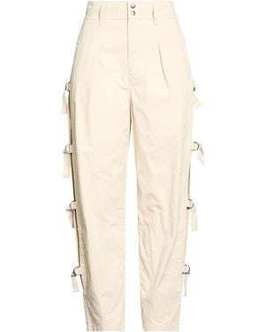 Isabel Marant Trousers Cotton - Natural