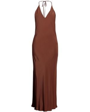 Lardini Vestito Lungo - Marrone