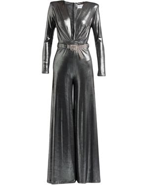 ATELIER LEGORA Jumpsuit Polyester, Elastane - Grey