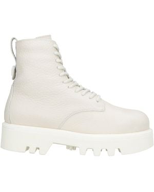 Furla Ivory Ankle Boots Calfskin - Natural