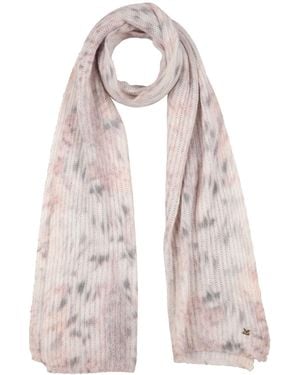 MARCIANO BY GUESS Ivory Scarf Polyester, Acrylic, Alpaca Wool - Natural