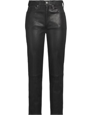 Rag & Bone Pants Lambskin - Gray