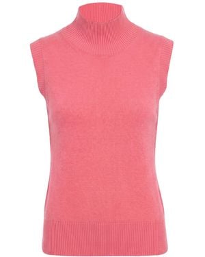 Purotatto Rollkragenpullover - Pink