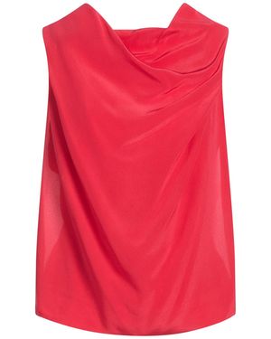 Lanvin Top Silk - Red