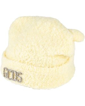 Gcds Hat Acrylic, Virgin Wool, Alpaca Wool, Polyamide - Natural