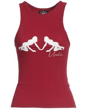 Mowalola Tank Top Cotton, Elastane - Red