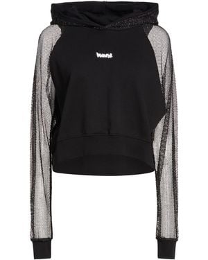DISCLAIMER Sweatshirt Cotton, Polyamide, Metal - Black