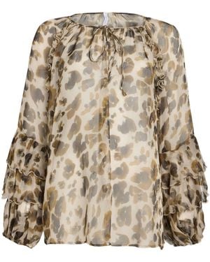 Imperial Military Top Polyester - Natural