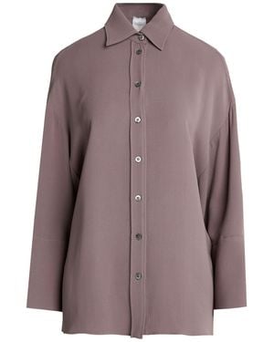 Eleventy Shirt Silk - Purple