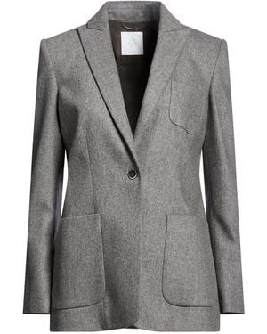 Eleventy Blazer Wool, Cashmere, Elastane - Gray