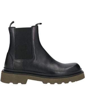 Fabi Ankle Boots Leather - Black