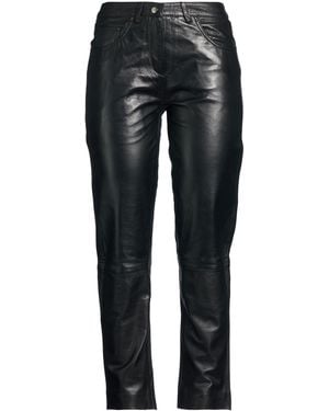 Muubaa Pants Lambskin - Black