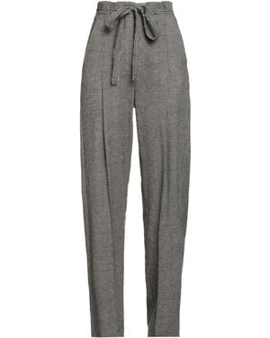 Alysi Chocolat Trousers Virgin Wool - Grey