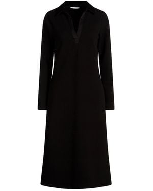 Fly Girl Midi Dress Polyester, Viscose, Elastane - Black