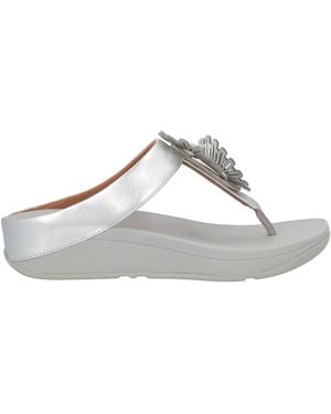 Fitflop Thong Sandal Leather - Metallic