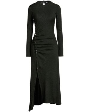 Rabanne Maxi Dress Wool, Elastane - Black