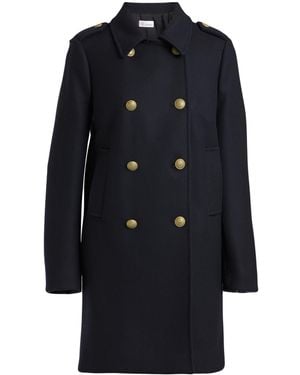 RED Valentino Coat Virgin Wool, Polyamide - Blue