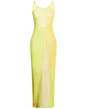 Acne Studios Maxi Dress Cotton - Yellow