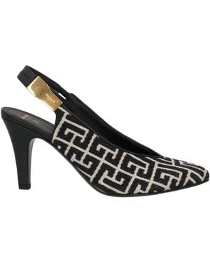 Balmain Court Shoes - Black