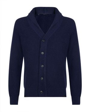 Fay Strickjacke - Blau