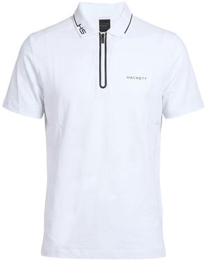 Hackett Poloshirt - Weiß