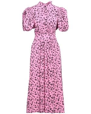 ROTATE BIRGER CHRISTENSEN Midi Dress - Purple