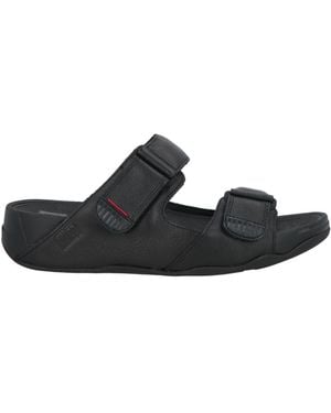 Fitflop Sandals Leather - Black