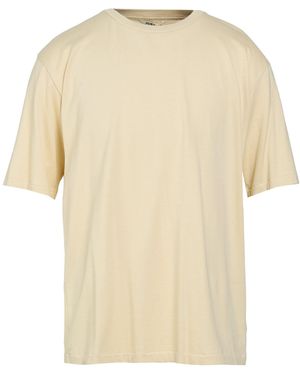 AURALEE Cream T-Shirt Cotton - Natural